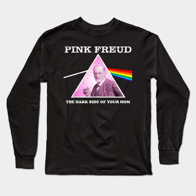 Pink Freud Vintage Long Sleeve T-Shirt by Go Trends